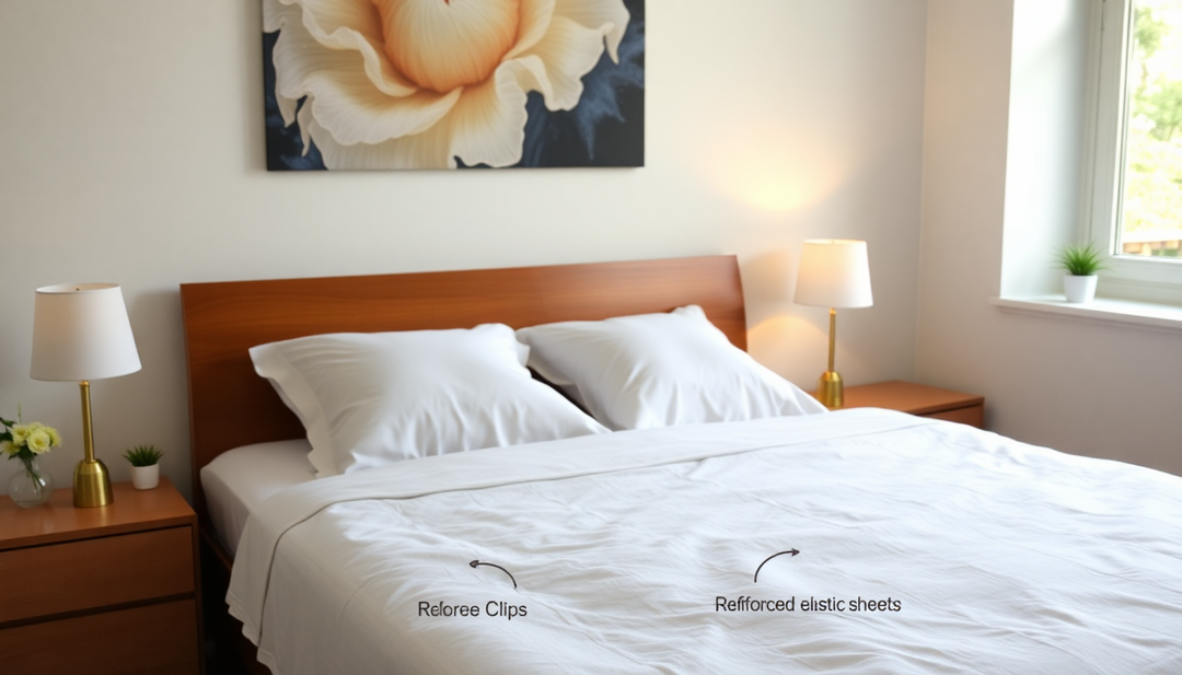 Simple Strategies to Keep Bed Sheets Taut and Elevate Your Bedroom Comfort Every Night