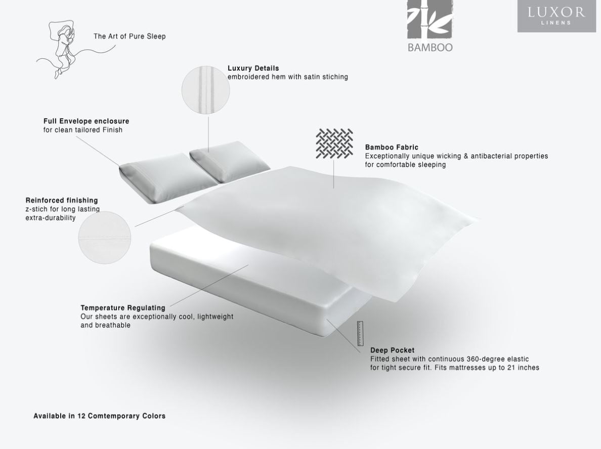 Bella Bamboo Sheet Set