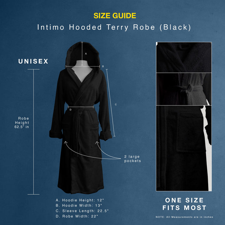 Intimo Hooded Terry Robe